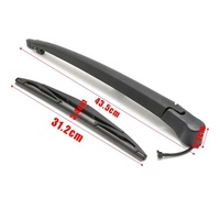 Juego de Brazo y Escobilla del Limpiaparabrisas Trasero para Chevrolet, Cadillac Escalade, Suburban, Yukon, Tahoe, GMC 15277756 25820122