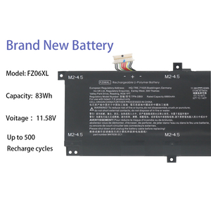 Hoge Kwaliteit Fz06xl Lithium Batterij Voor Hp Spectre X360 2-In-1 Modellen 16T-F000 16-f0035nr Compatibele Apparaten M47636-2D1 M48025-005 - Product Image 2