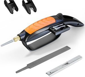 Afilador de cuchillos doméstico de mano portátil 2025, afila cuchillos dentados de manera eficiente, <span class=keywords><strong>tijeras</strong></span>, cuchillos de anzuelo <span class=keywords><strong>para</strong></span> uso en exteriores - Product Image 1