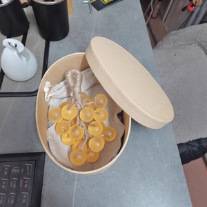 <span class=keywords><strong>Savon</strong></span> artisanal solide aux huiles essentielles en forme de grappe de raisin cristalline, lavage des mains, aromathérapie, cadeaux créatifs pour mariage, boîte cadeau, cadeau pendentif - Product Image 3