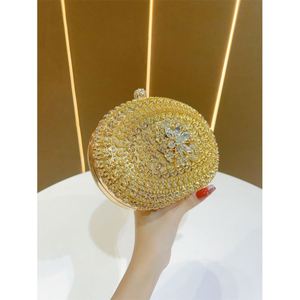 クラシックパール装飾ミニイブニングバッグフォーマル宴会ハンドバッグ結婚式パーティープロムディナークラッチ用 - Product Image 3