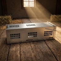 Piège à rats et souris intelligent en métal galvanisé pour le contrôle des nuisibles - Vente en gros usine