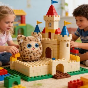 Nouveauté : Jouet en peluche IA avec capteurs tactiles intégrés pour compagnon d'aide aux personnes âgées, apaisement émotionnel et jeu interactif quotidien - Product Image 3