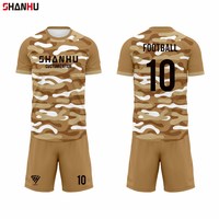 Maillot de football personnalisé en polyester respirant à séchage rapide avec impression par sublimation pour hommes – Qualité supérieure pour équipes, vente en gros
