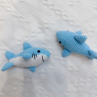 Pendentif en crochet de créature marine mignonne tricotée à la main, de haute qualité, pour la décoration intérieure, entièrement fait main, pour adultes