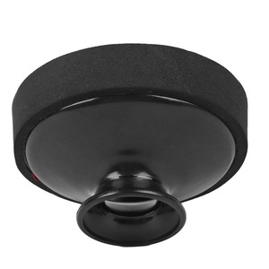 Sourdine circulaire pour saxophone <span class=keywords><strong>alto</strong></span> en plastique ABS, atténuateur de son pour débutants, pratique pour la pratique, noir - Product Image 2