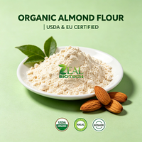 Harina de Almendras ZEAL, Blanqueada, Natural, Desgrasada, Orgánica, Alta en Proteínas, Sin Gluten, Keto, Material para Hornear, Macaron, Repostería, Bebidas, 24