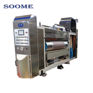 Alta definitivo kiwi/banana/durian/jack caja de fruta de impresión flexográfica corrugado que hace la máquina - Product Image 4