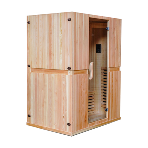 2 Person Outdoor Sauna <strong>Wood</strong> Cube <strong>Canada</strong> Red Cedar <strong>Wood</strong>/Hemlock Sauna Room Outdoor Garden Square Sauna Room - Product Image 2