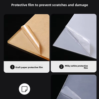 Plaque acrylique transparente (PS) sur mesure pour réfrigérateur, découpe laser A4, usinage CNC, vente en gros, épaisseur 0,5-300 mm, Gaoliangguang