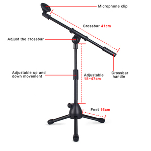 GAZ-115 Supporto Professionale per Microfono da Pavimento Regolabile per Studi di Radiodiffusione - Product Image 4