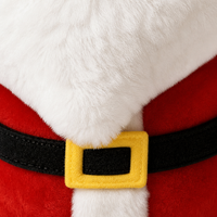 Décorations de Noël super douces en peluche (cerf, bonhomme de neige, Père Noël, sapin) - Jouets en peluche avec doublure en maille lavée pour le soulagement du stress