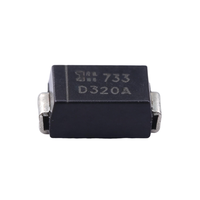 Diode Schottky B320A-13-F DO-214AC 20V 3A à faible tension de reprise et courant élevé pour redresseur SMPS – En stock
