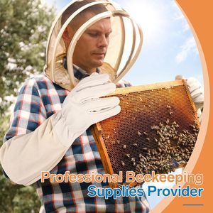 Dày da dê nghề nuôi ong găng tay cho nam giới và phụ nữ Điều kiện Mới nghề nuôi ong Nguồn cung cấp - Product Image 6