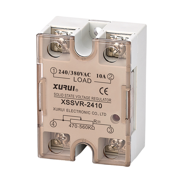 Miniature Single Phase AC SSR Solid State Voltage Regulator with 0-240VAC Output Protected by Epoxy