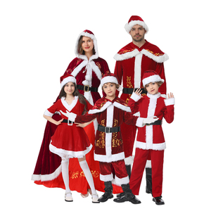 Costume de Noël familial, déguisement à thème festif pour fête, spectacle, <span class=keywords><strong>carnaval</strong></span>, événement et festival saisonnier - Product Image 1