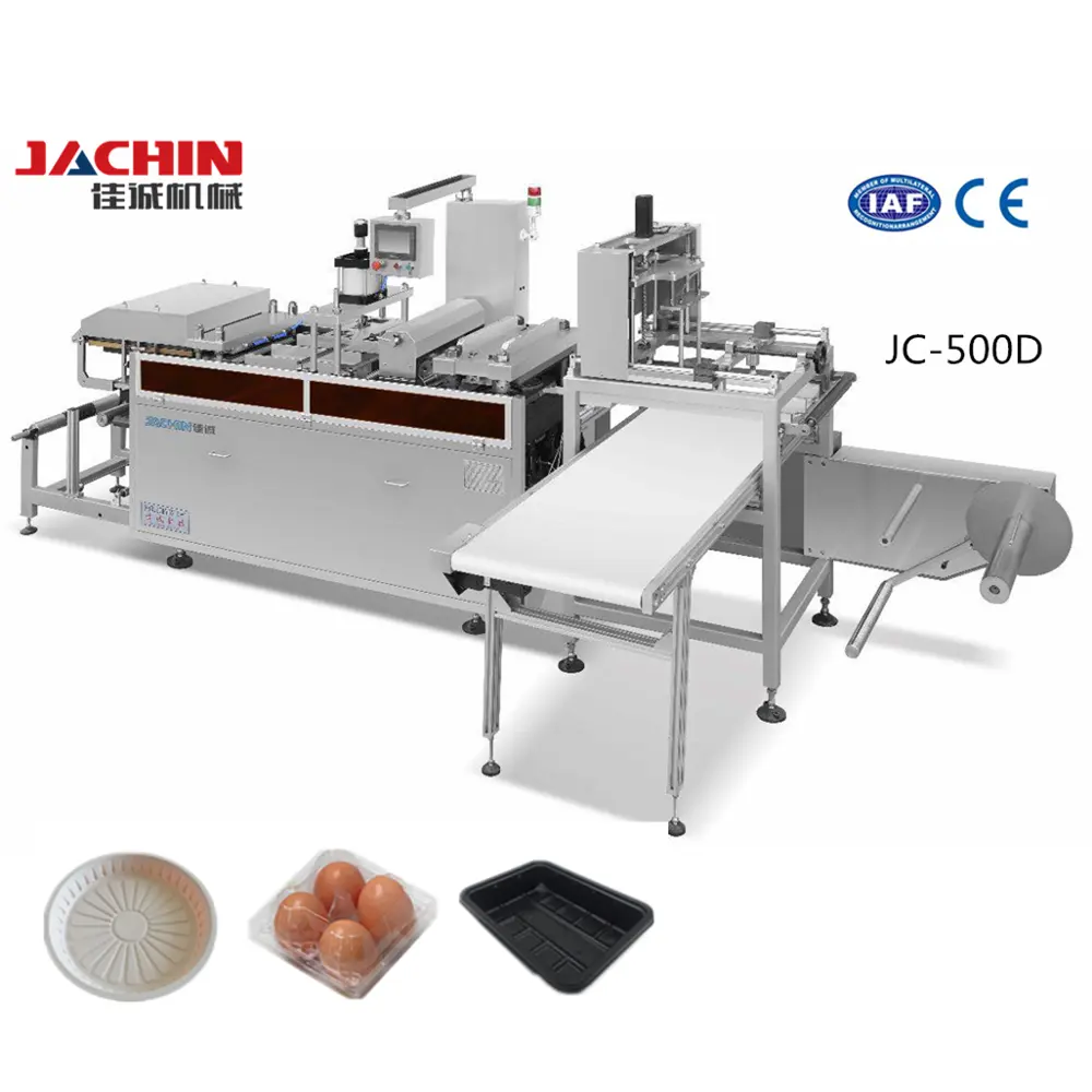 Restaurant Applicable Industries and Plastic Thermoforming Machine For Making Plastic Food Container/Tray/Plate