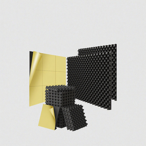 Paneles Acústicos de Espuma Absorbente de Sonido de Diseño Moderno para Dormitorio, Sala de Estar, KTV y Estudio de Grabación, Aislamiento Acústico para Paredes Interiores - Product Image 3