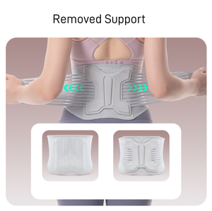 Kelas medis dapat diatur olahraga penopang punggung bawah, sabuk pendukung punggung Ideal untuk pereda nyeri punggung atas dan bawah - Product Image 3