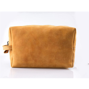 EMG7477 Designer Round Travel Cotton Luxury Custom Toiletries Bags Beauty Men <strong>Nylon</strong> for Women <strong>Genuine</strong> Leather Toiletry Bag - Product Image 5