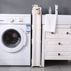 Полка для хранения в ванной комнате, узкая напольная Полка для кухни, холодильника, туалета, кабинета для хранения - Product Image 2