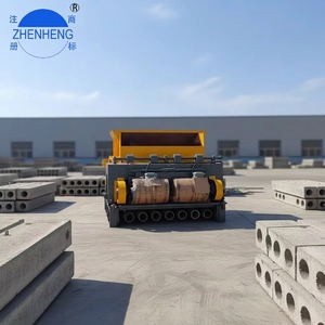 Machine d'extrusion automatique ZHENHENG pour la production de panneaux de sol et de mur en béton précontraint de haute résistance dans une usine de préfabrication - Product Image 3