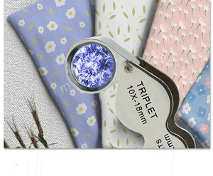 Best China Low Price MG22181 Dual-<strong>lens</strong> <strong>Triplet</strong> Folding Magnifying Glasses Jewellery Loupe - Product Image 5