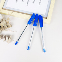 Vente chaude Usine Directe Papeterie Bleu Rouge Vert Bille Pas Cher En Vrac 505 Stylo À Bille En Plastique