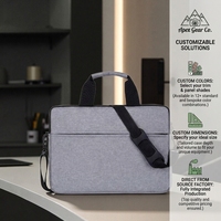 Sac messager pour ordinateur portable antichoc et étanche, sac à bandoulière professionnel pour hommes, vente en gros