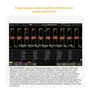 Oscilloscope Siglent SDS3000X HD avec écran tactile capacitif de 10,1 pouces, technologie SPO, numérique 500 MHz, 4 GSa/s, 12 bits - Product Image 3
