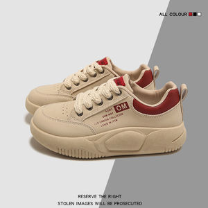 QF1 Poop-feeling Non-slip <strong>Sneakers</strong> Womens New Spring and Autumn Foot Wide <strong>Fat</strong> Soft-<strong>soled</strong> Sports Casual Shoes for Women26 - Product Image 2