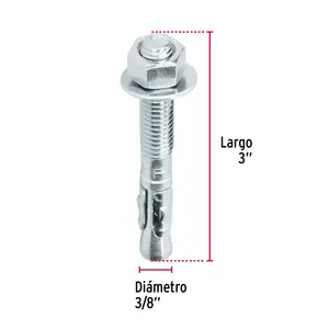 Padrone con 72 unità borsa con 6 arpione spine 3/8 'x 3', feroce - Product Image 3