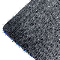 Tapis en gazon artificiel bleu vert ignifuge écologique haute performance APEX 12-15 mm, doux et haute densité pour terrain de tennis