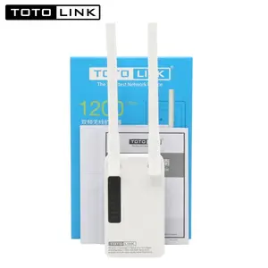 TOTOLINK EX1200M Wi-Fi 범위 확장기 2.4G/5G 고속 벽 밀봉 듀얼 밴드 Wifi 리피터