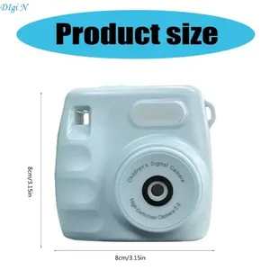 Cámara divertida para niños con lente doble CCD, carga USB, videocámara Full HD 1080P, para recuerdos de viajes R2LB - Product Image 6