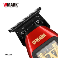 Cortadora de Pelo Profesional WMARK Exclusiva NG-XT1 Cuchilla DLC Recargable para Barbería con Motor Vectorial Magnético de Alta Velocidad y Recortadora de Detalles para Barba