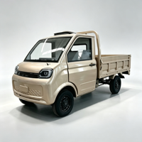 Nouvelle arrivée : mini-camion électrique à basse vitesse avec cabine confortable, camionnette électrique à plateau ouvert