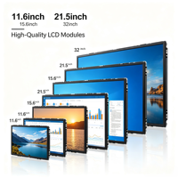 Modul LCD IPS 15,6 Inci FHD 1920x1080 4K UHD 500cd/m2 Tahan Suhu Luas untuk Monitor Portabel 1000cd/m2 untuk Signage Digital Luar Ruangan