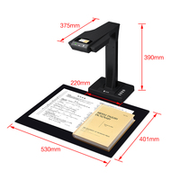 Escáner de alta resolución para documentos, herramienta de escáner de alta velocidad para documentos, Ocr A3, 18.0mp