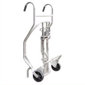 Nieuwe Staat Hydraulische Flipping Heftruck Olietrommel Hijsemmer Voor Vrachtwagen Laden En Lossen Aangedreven Palletwagen - Product Image 3