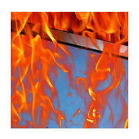 90 Minuten Brandschutz glas Feuerfestes Glas aus Nano-Silizium-Verbund werkstoff Feuer beständiges Gebäude glas für Tür für Fenster
