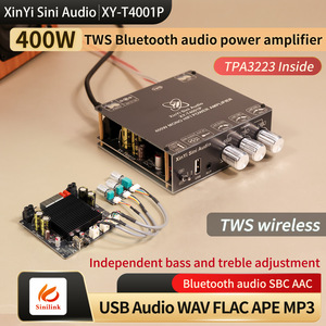โมดูลบอร์ดเพาเวอร์แอมป์ XY-T4001P โมโน 400W BT  ความถี่สูงและต่ำ สำหรับลำโพงไร้สาย TWS แท้ TPA3223 - Product Image 5