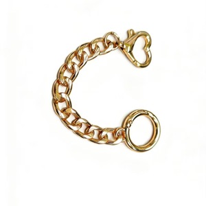Llavero de Metal de Aleación, Mosquetón Redondo de Estilo Clásico, Colgante con Forma de Corazón, Accesorio para Joyería DIY - Product Image 5