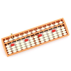 13 СТЕРЖНЕЙ пластиковый соробан рассчитать китайские счеты с кнопкой сброса - Product Image 3