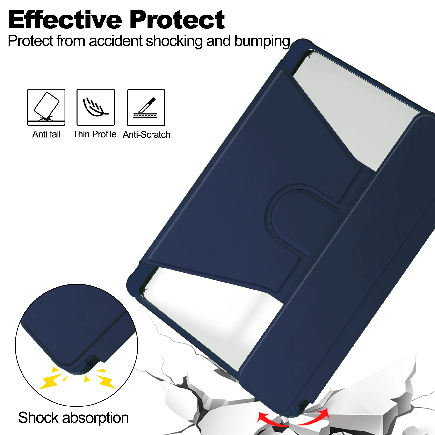 Новый защитный чехол с защитой от падения для iPad 11 дюймов, чехол для планшета для iPad Pro 11 2024, чехлы