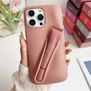 Hailey Silica Lippenstift hülle für <span class=keywords><strong>Vivo</strong></span> für Samsung S23/S24/S25 Ultra A14/A25/A35/A55 TPU Insertable Boxed Lipstick Compatible Ins - Product Image 4