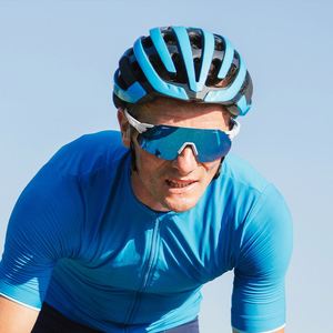 Lunettes de soleil de sport sans monture surdimensionnées en TR90, protection UV, coupe-vent, pour le cyclisme, la conduite, la course à pied et le marathon - Product Image 2