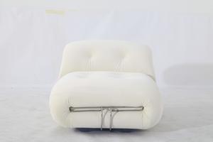 Meubles modernes du milieu du siècle Afra Tobia <span class=keywords><strong>Scarpa</strong></span> Canapé Soriana en velours beige Réplique Prix de gros d'usine - Product Image 3