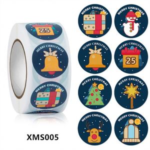 Etiquetas Adhesivas Personalizadas en Rollo para Regalos de Navidad, Etiquetas de PVC Autoadhesivas para Empaque, Etiquetas de Agradecimiento - Product Image 6