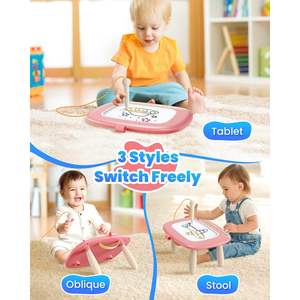 Papan Gambar Magnetik PP Mainan Edukasi Anak untuk Usia 2-6 Tahun Unisex Papan Coret-Coret Balita - Product Image 2